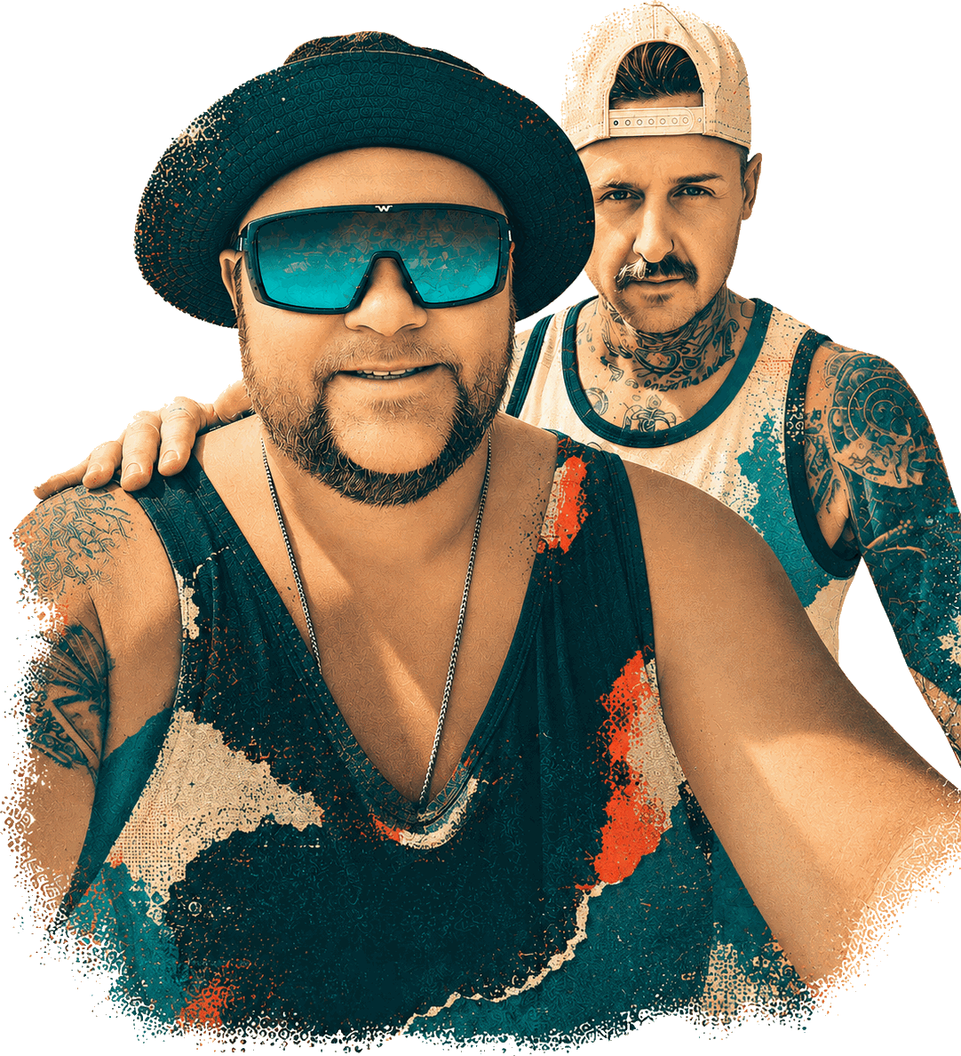 RiverKingz, the two of them in the sun